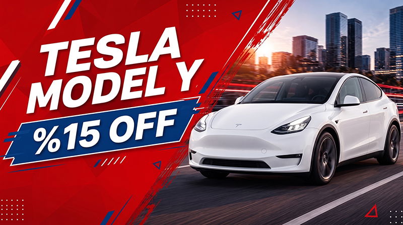 15% Off Tesla Model Y Rentals!